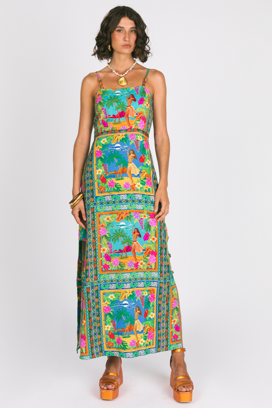 Aloha Maxi Dress - Tiki