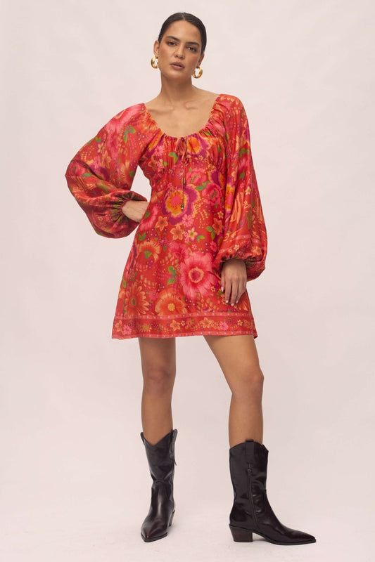 Revolver Mini Dress - Cherry