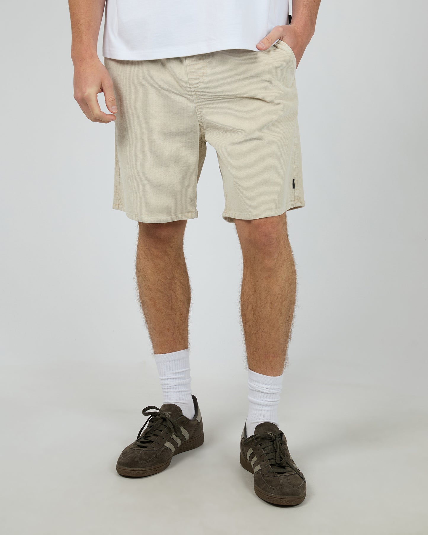 Cord Short - Chalk