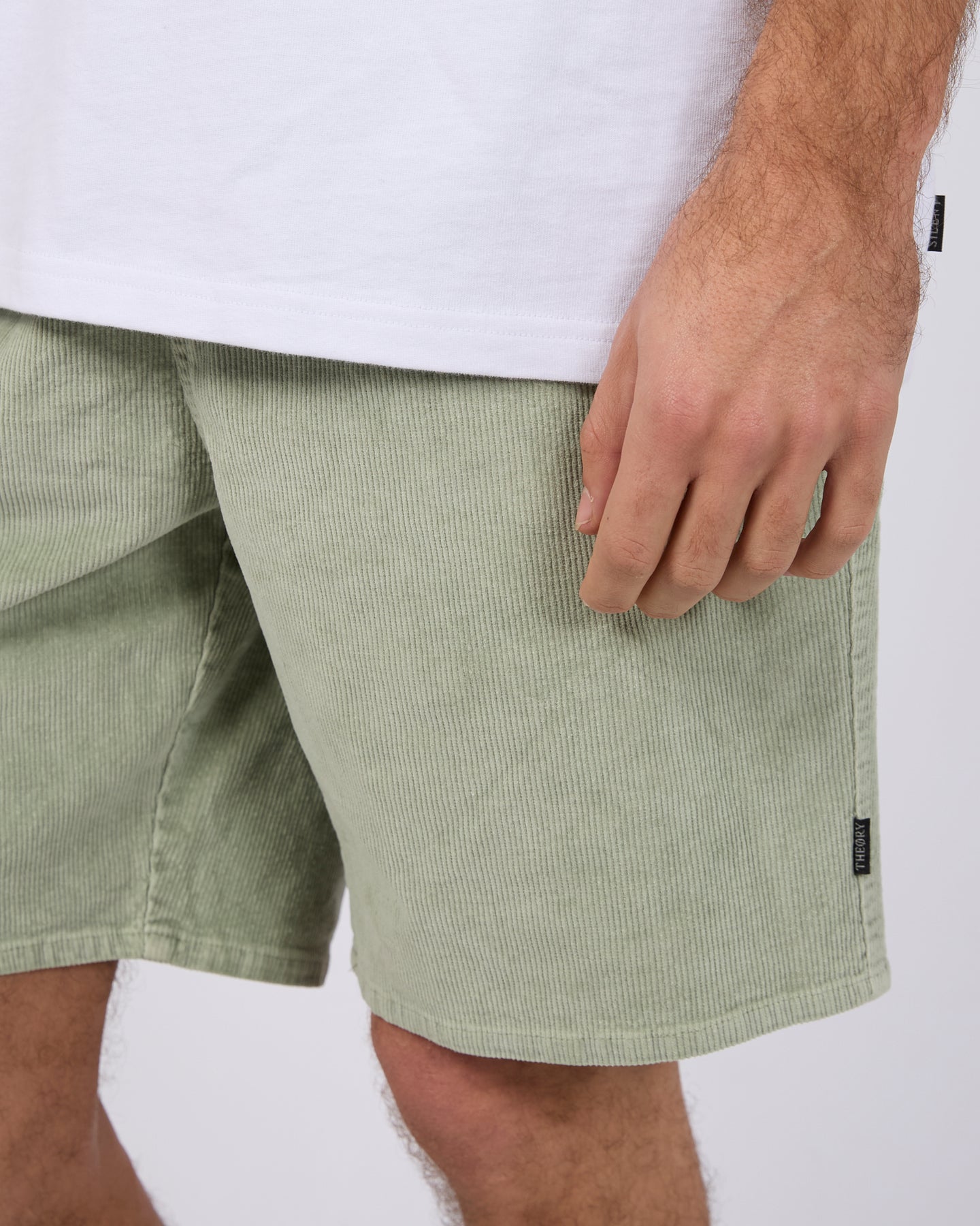 Cord Short - Light Green