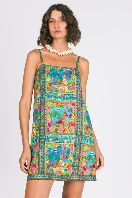 Leisure Mini Dress - Tiki