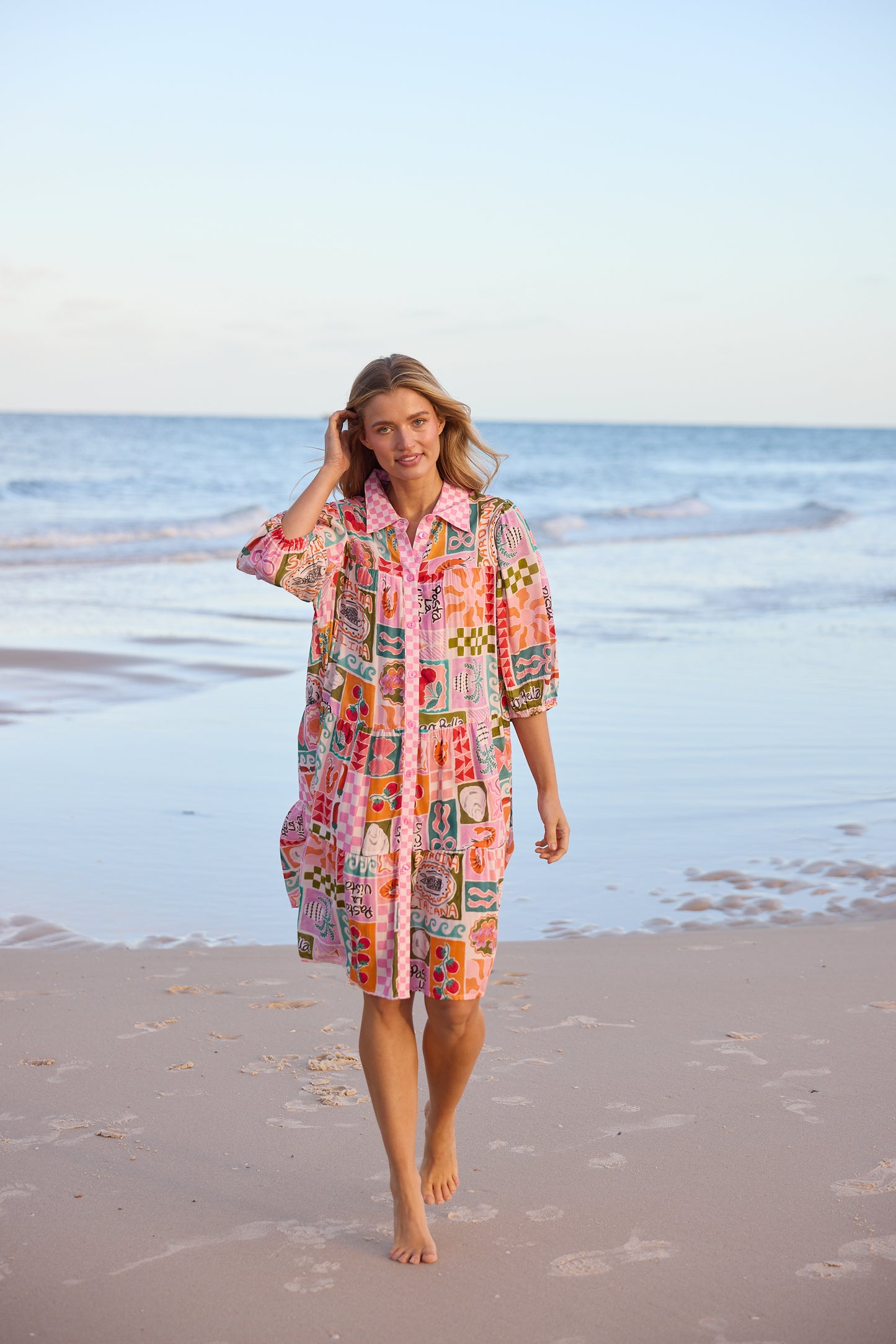 Fiji Dress - Sardinia Summer