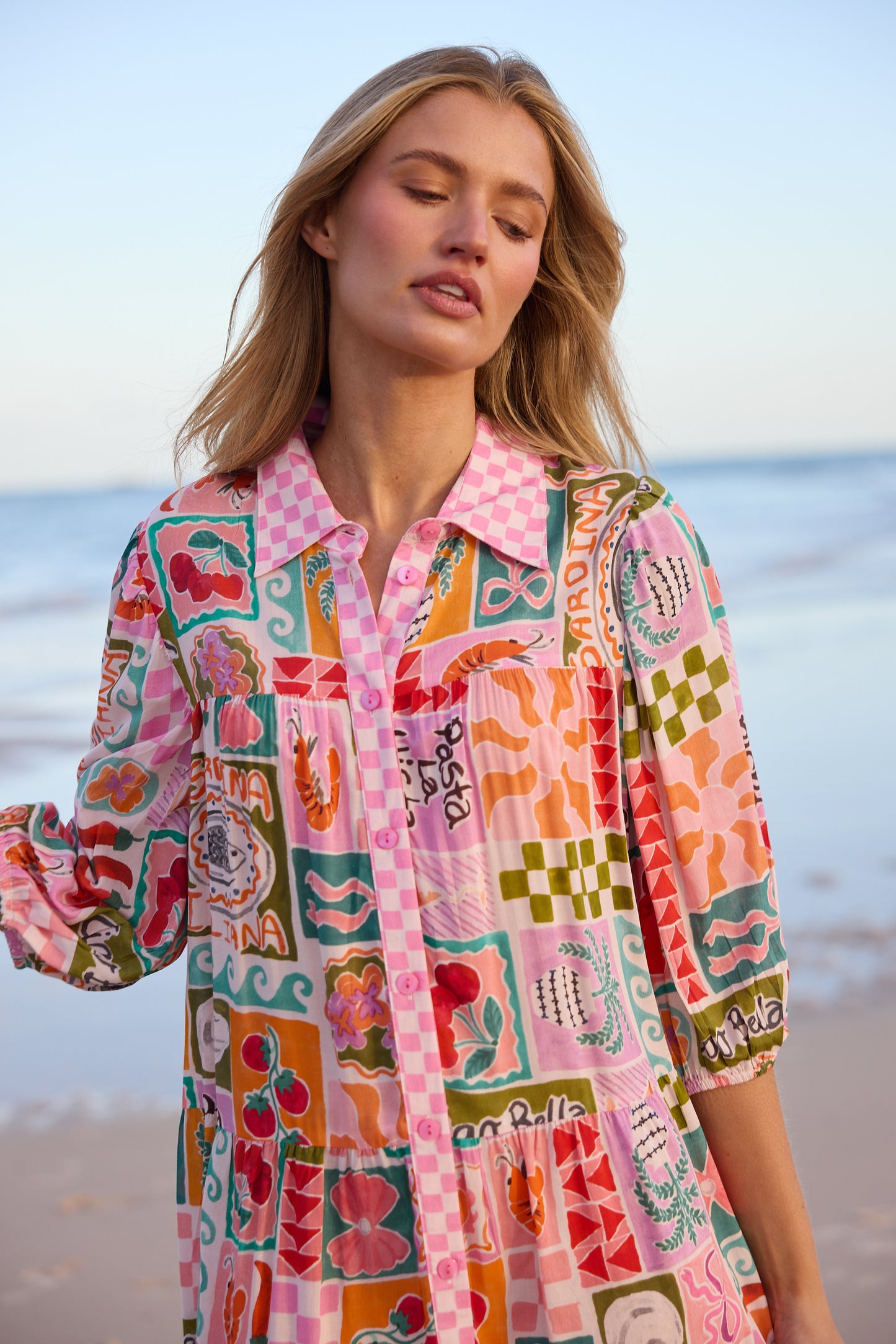 Fiji Dress - Sardinia Summer
