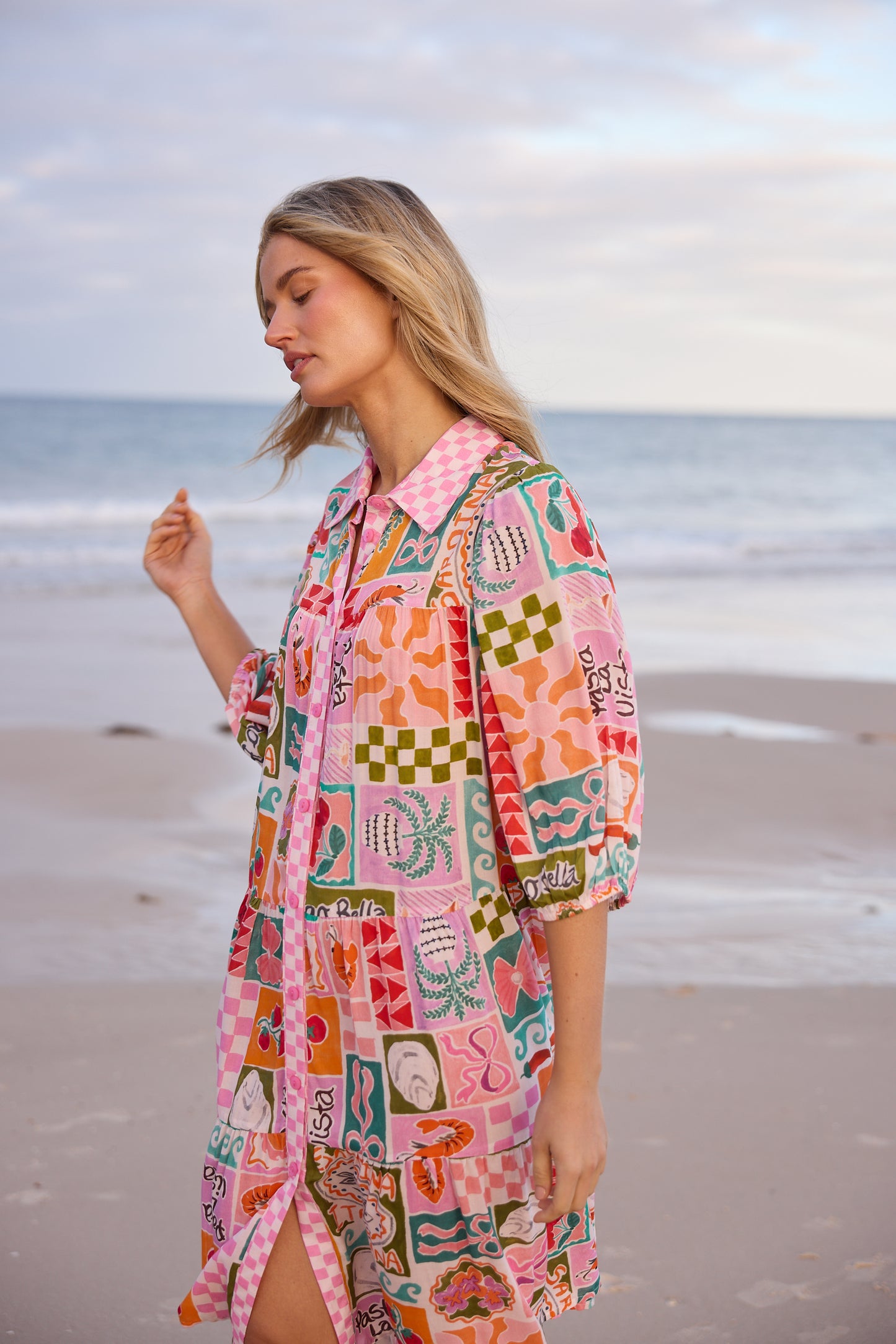 Fiji Dress - Sardinia Summer
