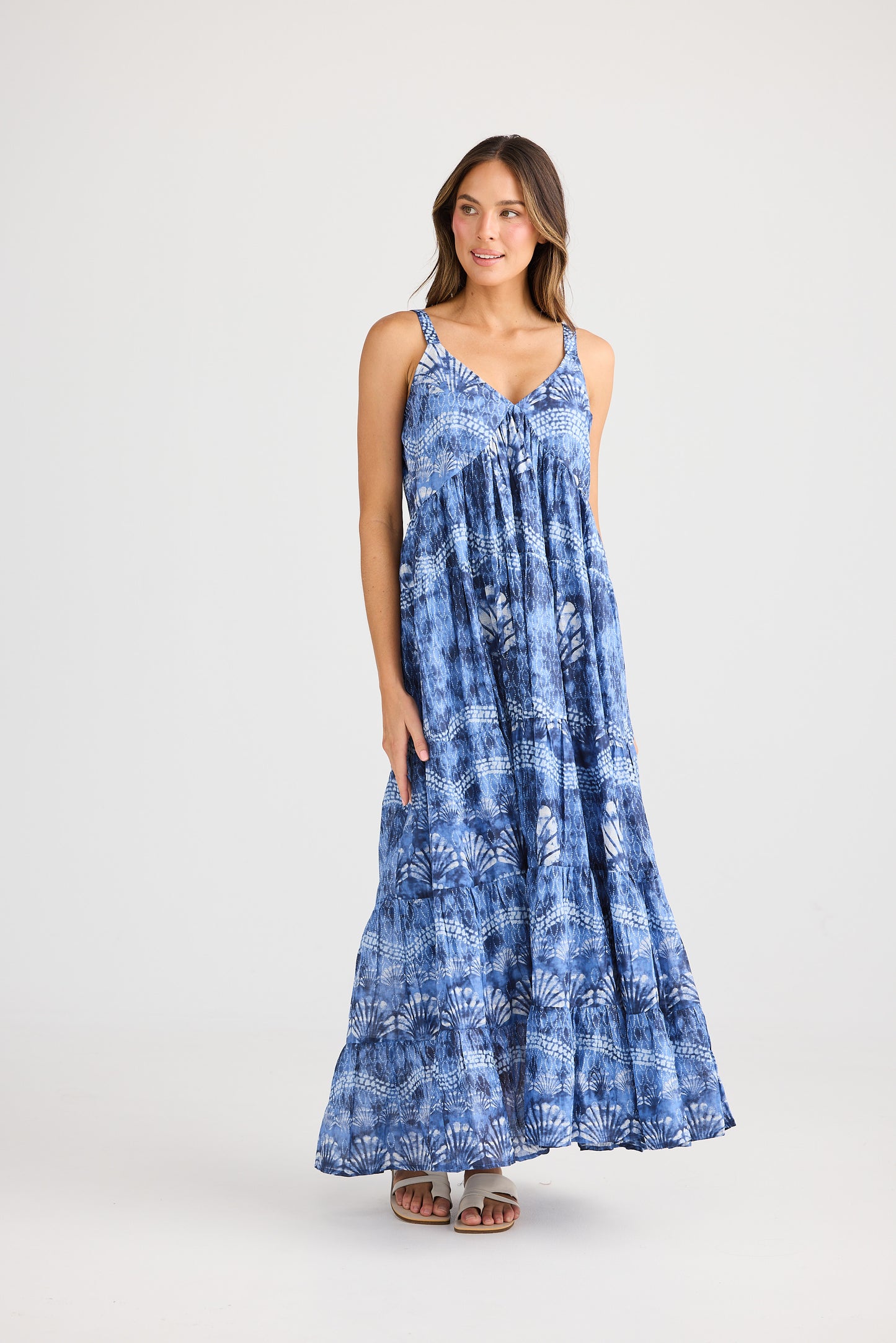 Evianna Dress - Ocean Clam