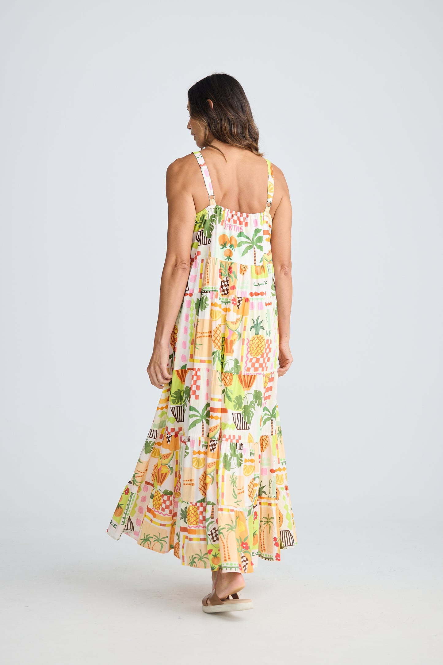 Evianna Dress - Tropical Fiesta