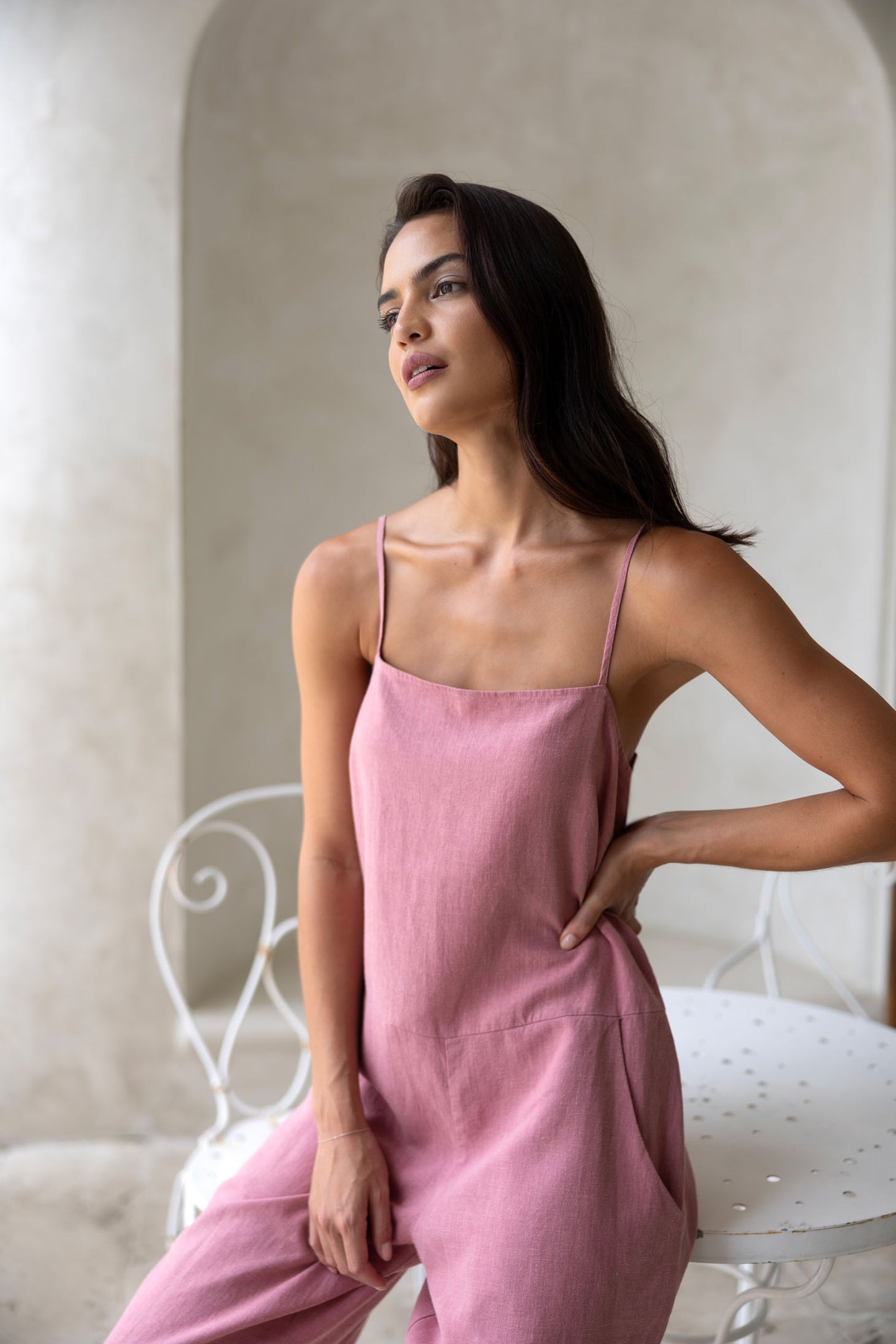 Love Jumpsuit -Rose
