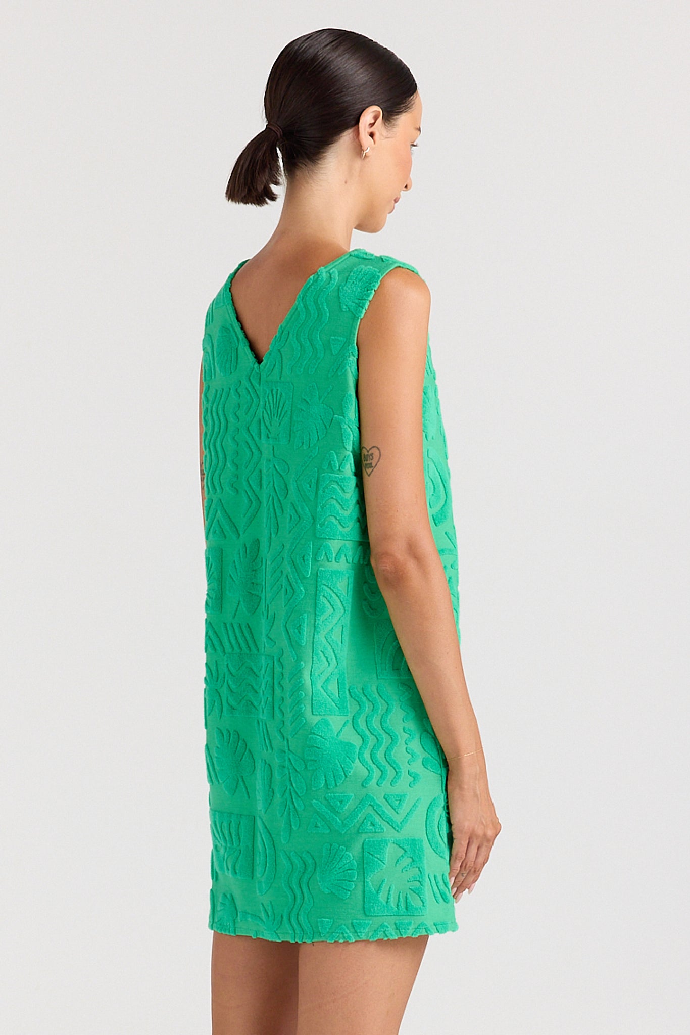 Mai Tai V Tunic Dress - Ivy
