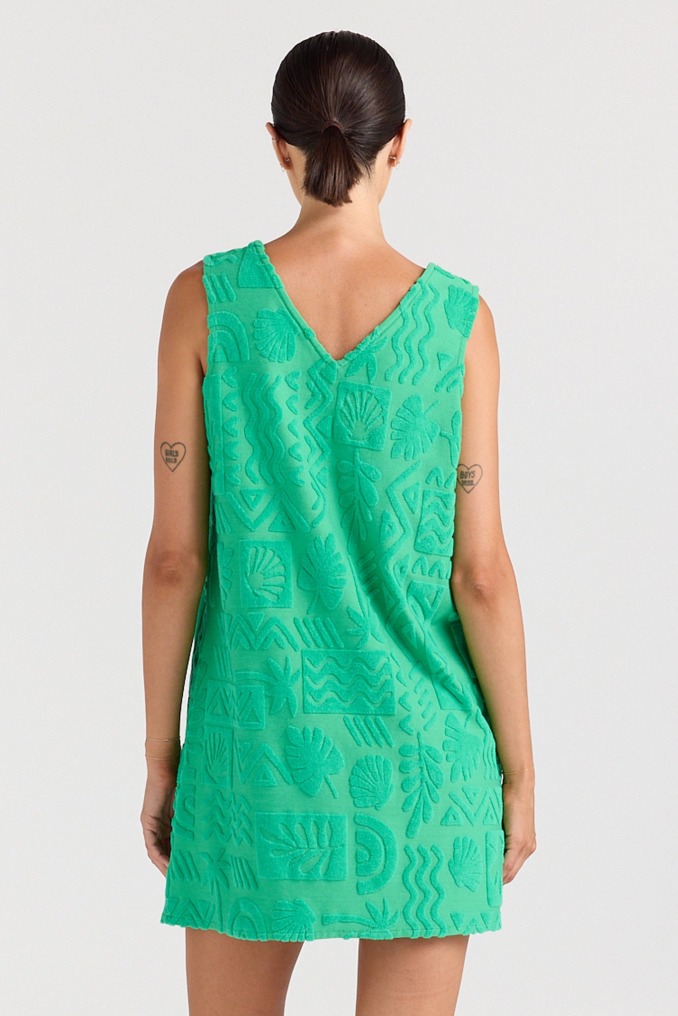 Mai Tai V Tunic Dress - Ivy