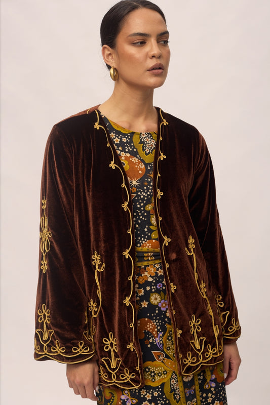 Janis Jacket - Chocolate