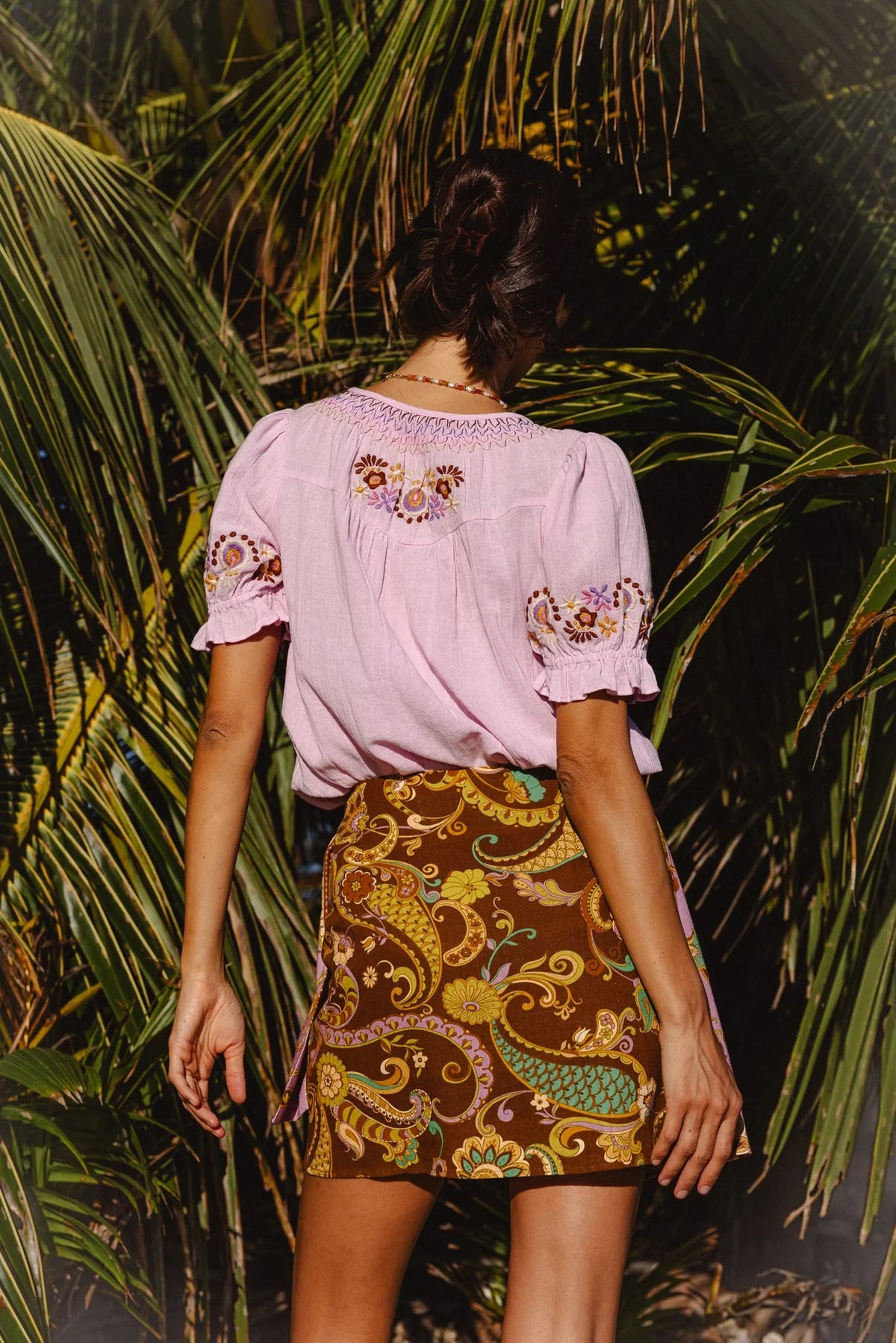 Lily Skirt - Mulberry