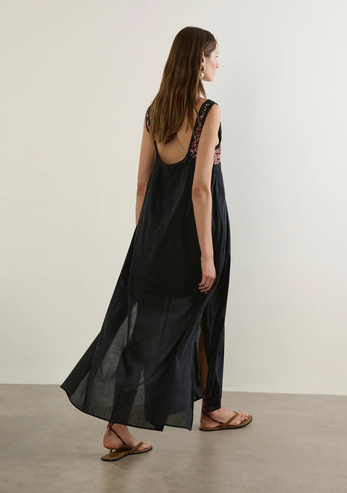 Amiah Maxi Dress - Black