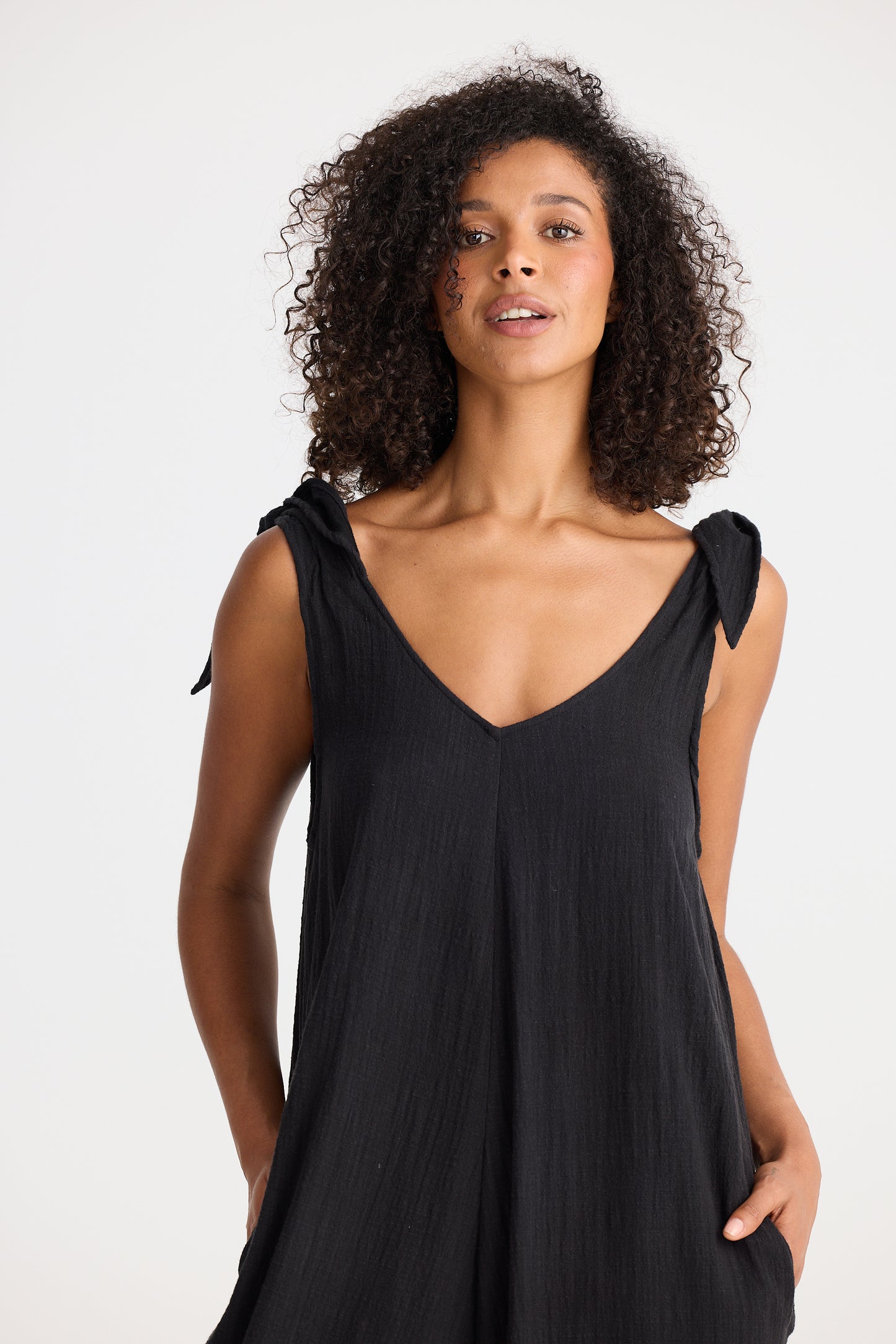 Sardinia Jumpsuit - Black