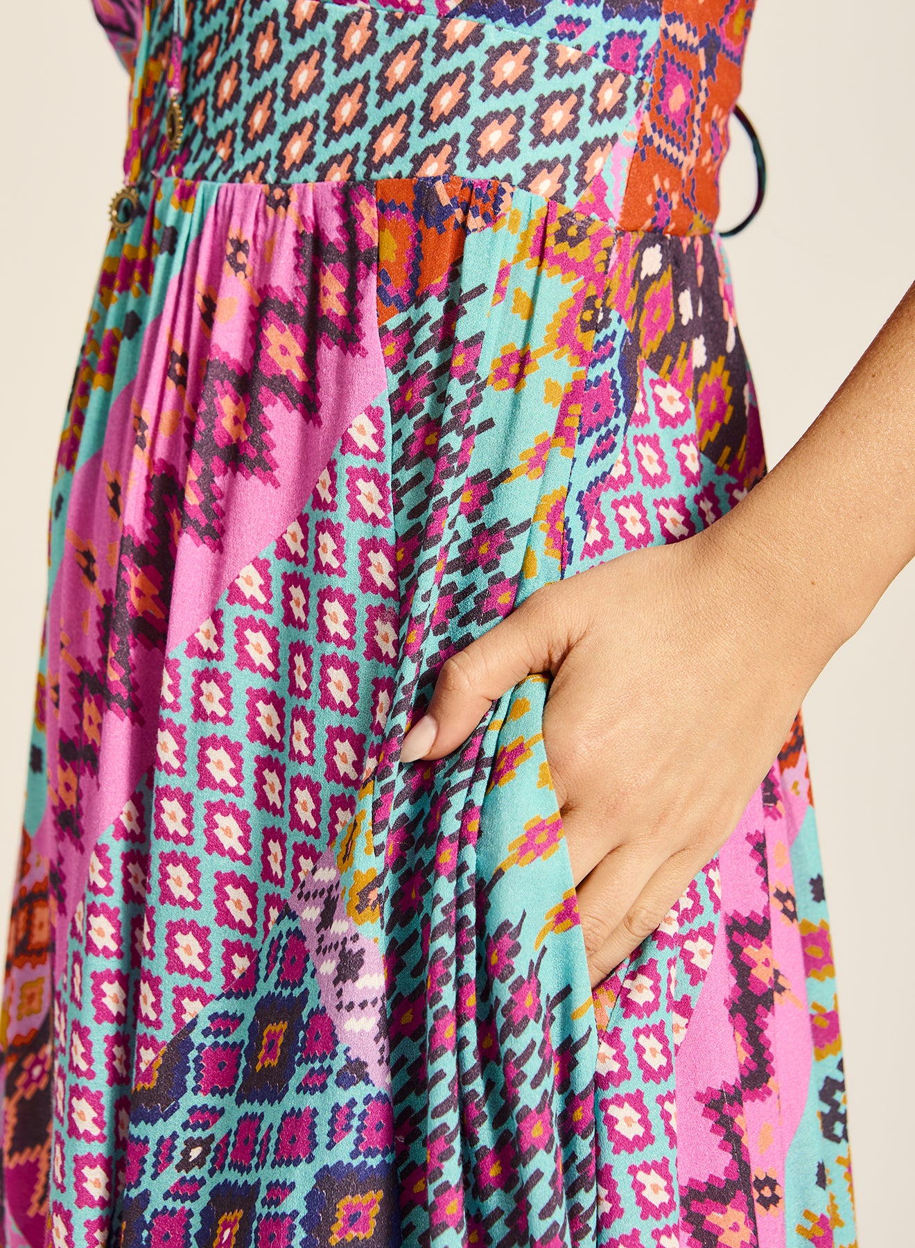 Teja Maxi Dress - Utopia Patch