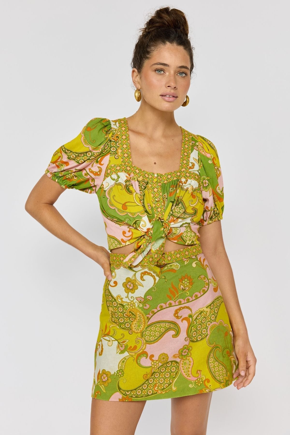 Tammy Midi Skirt - Spring