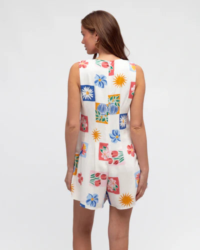 Belle Playsuit - Exclusive print