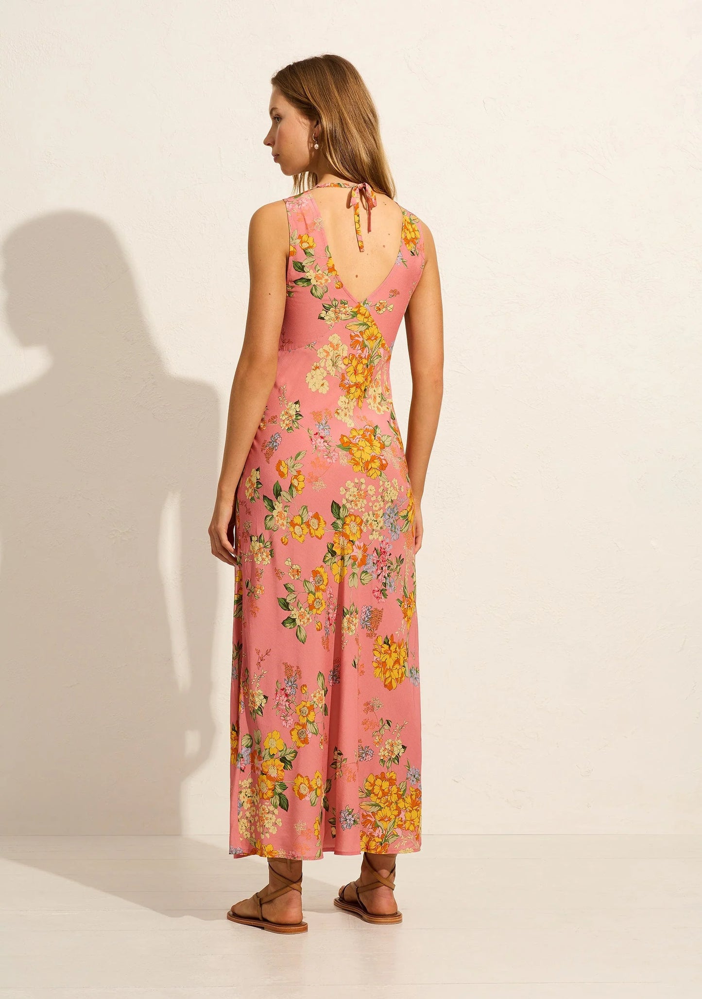 Lara Maxi Dress - Pink Azalea