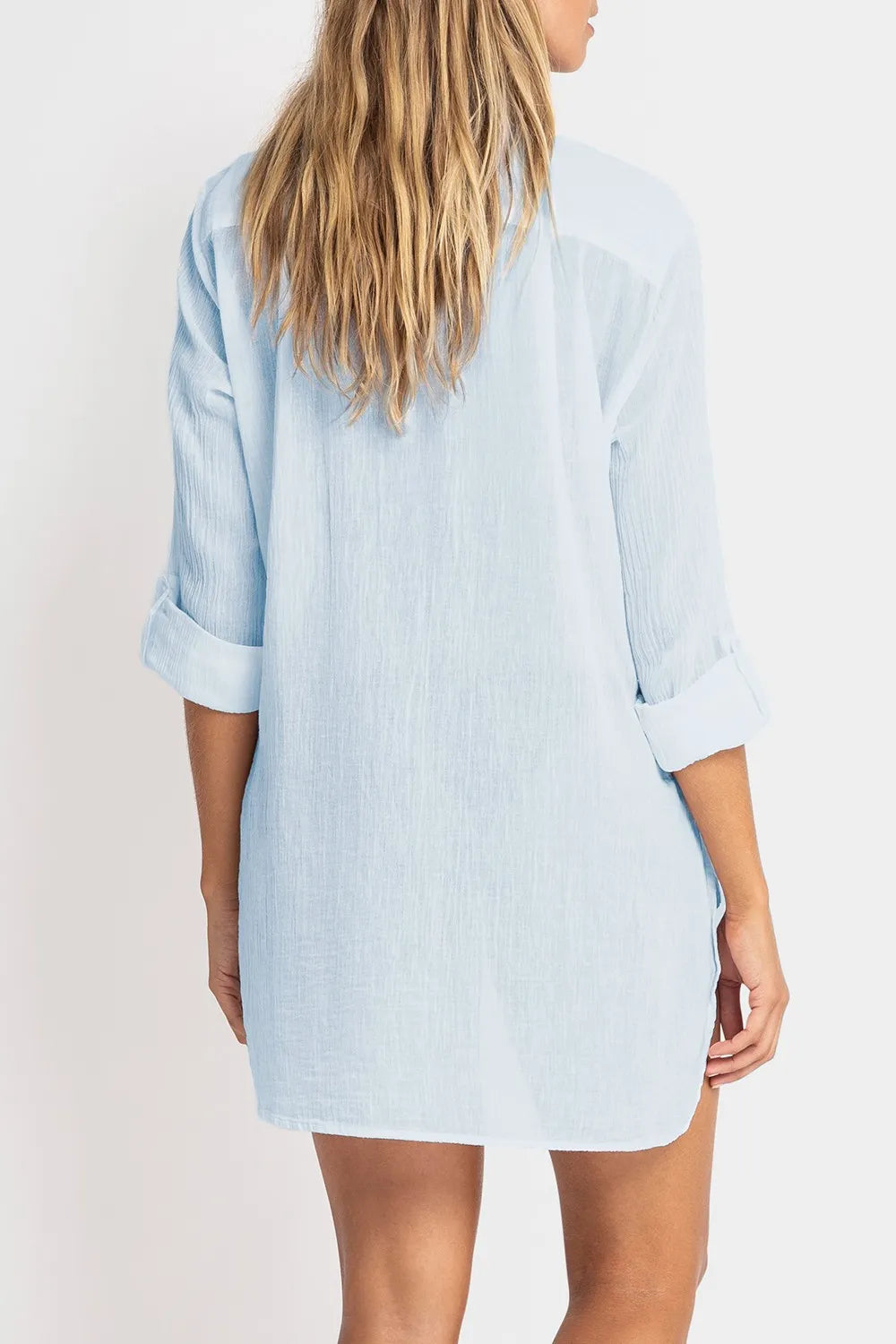 Resort Painters Shirt- Sky