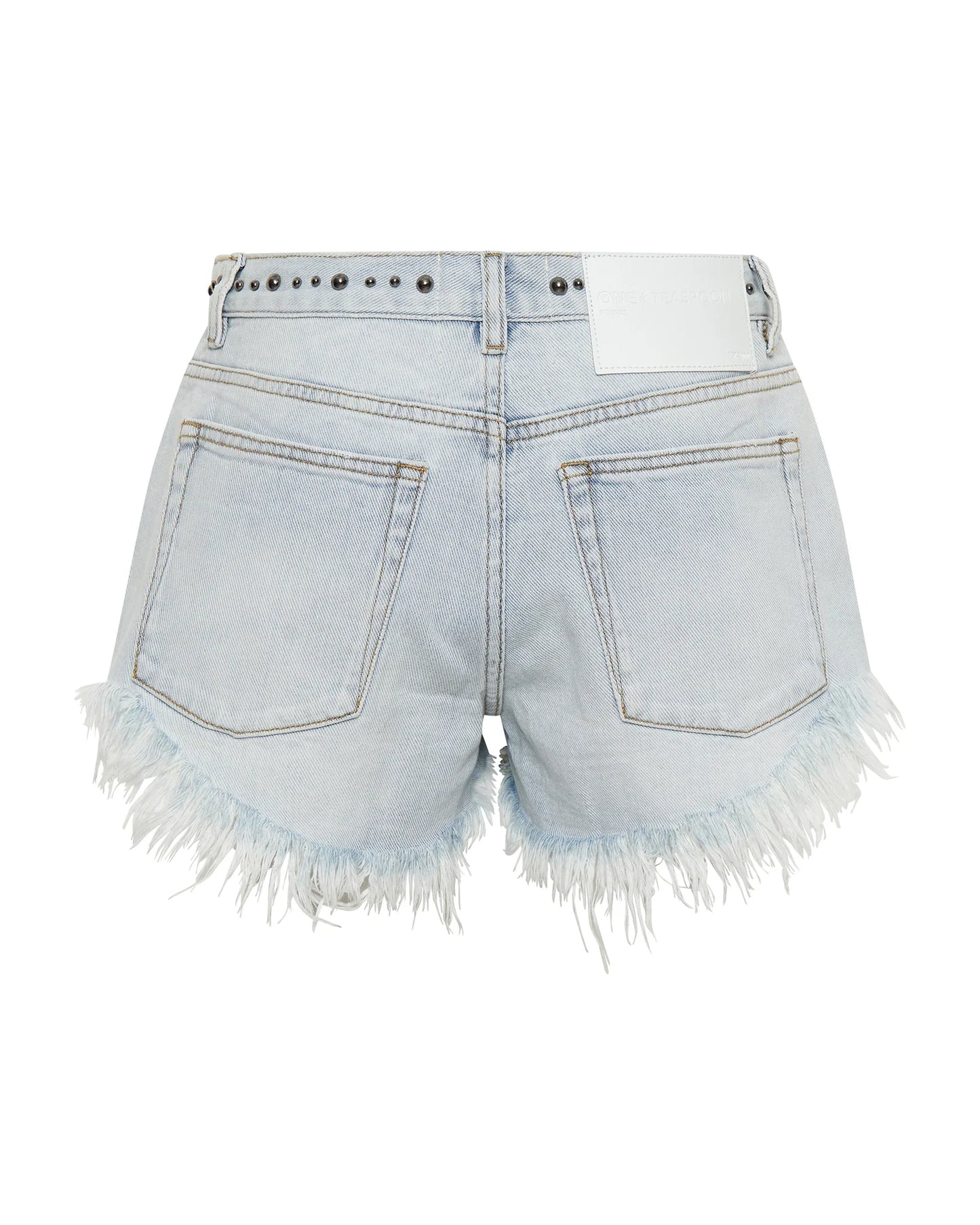 Bonita Low Waisted Denim Short - Hustler