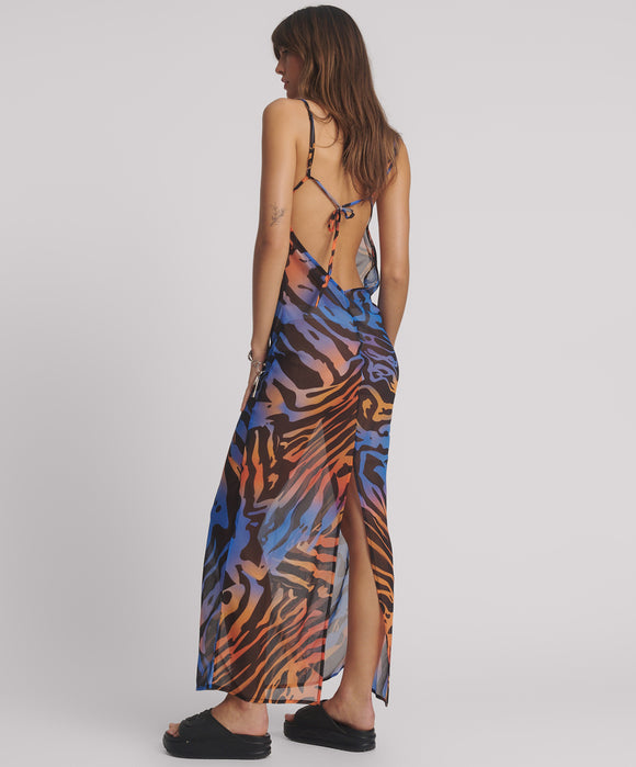 Jagger Slip Dress - Tropical