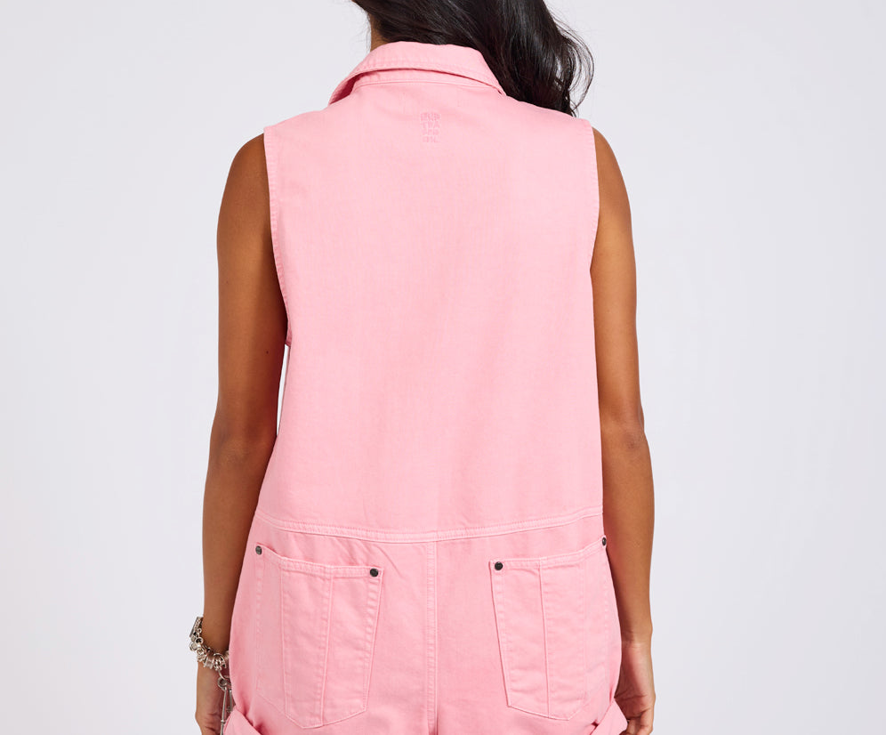 Braxton DNM Jumpsuit - Prism Pink