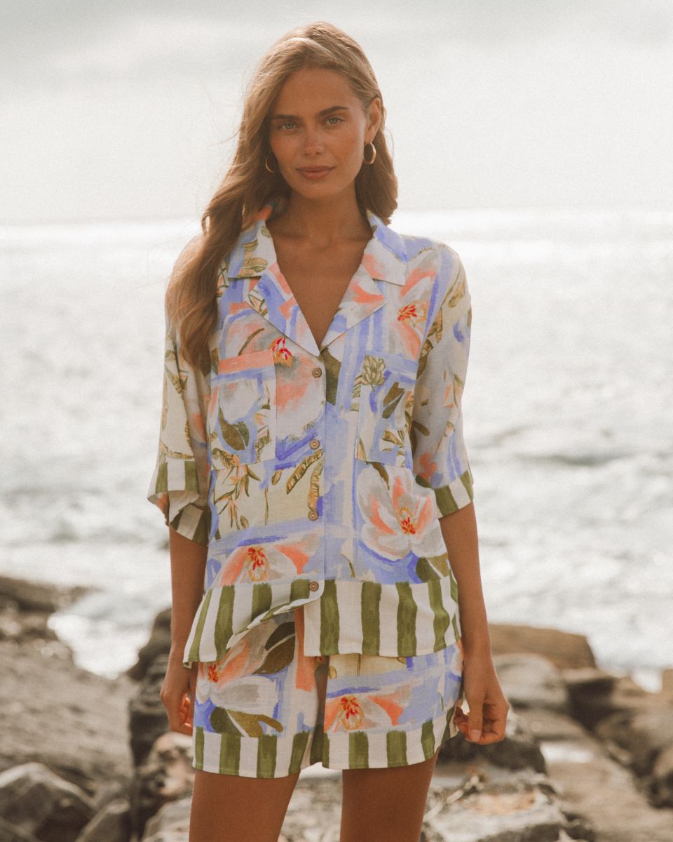 Delphine Shirt - Apricot (Copy)