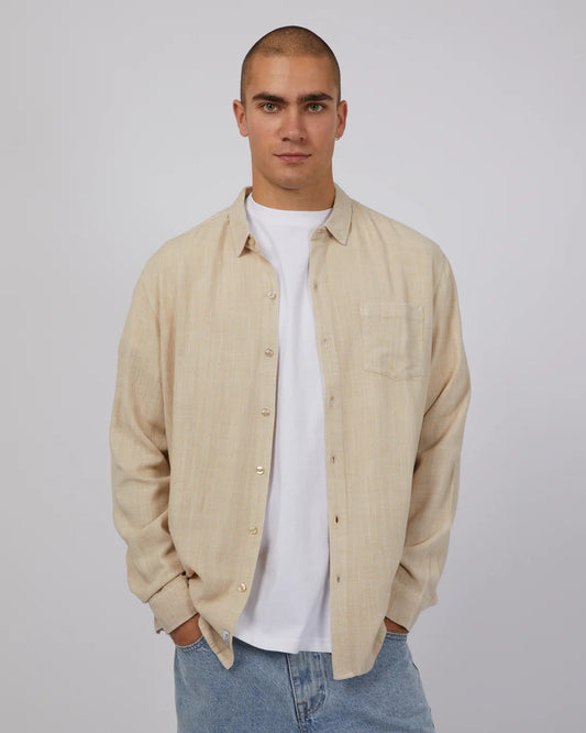 Mason Linen Shirt - Natural