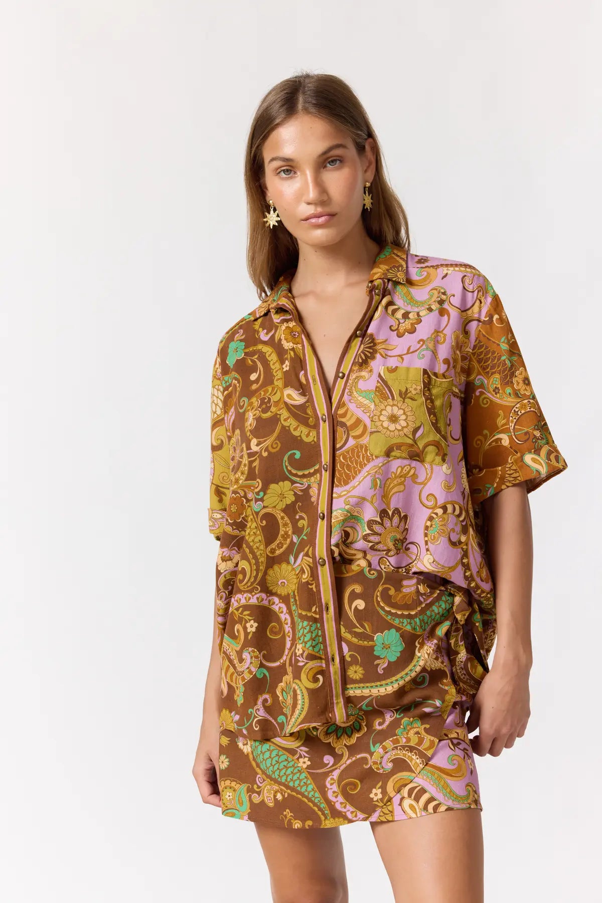 Sami Shirt - Mulberry
