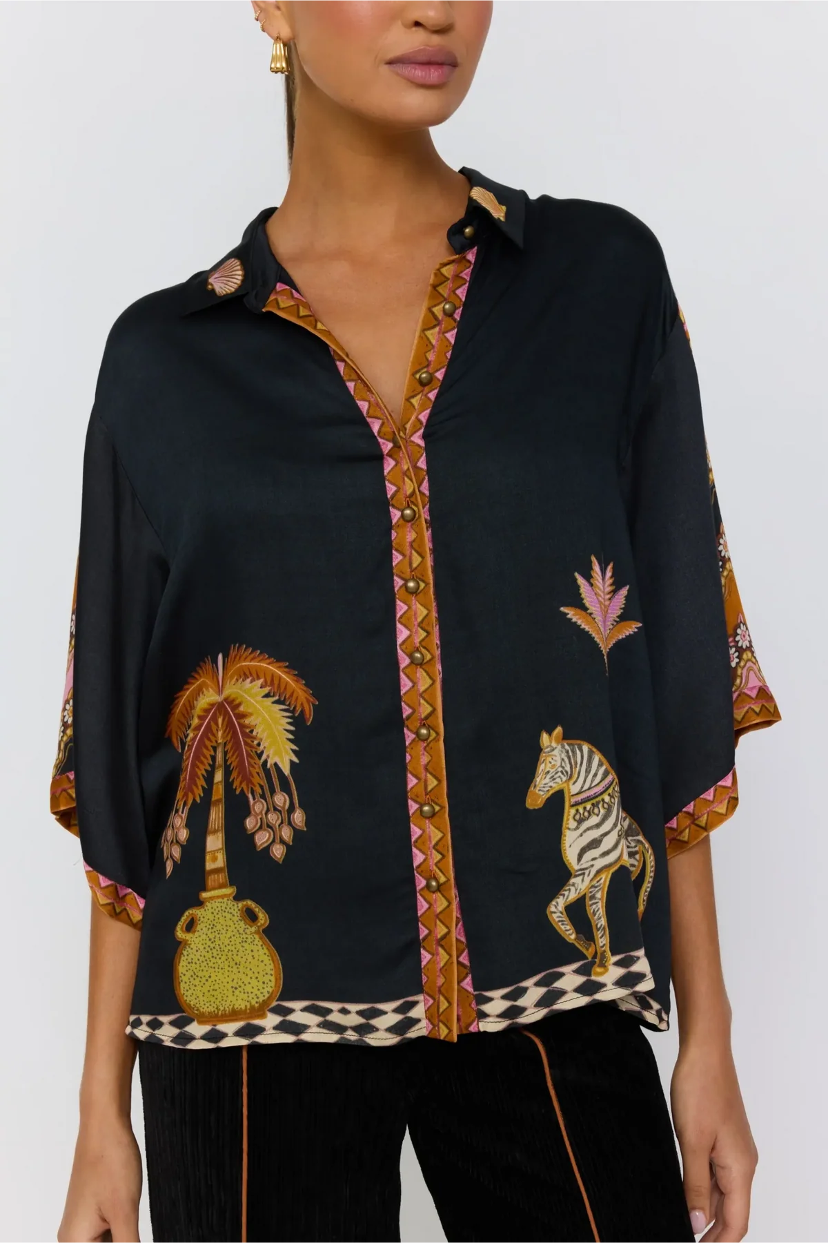 Lois Shirt -Safari