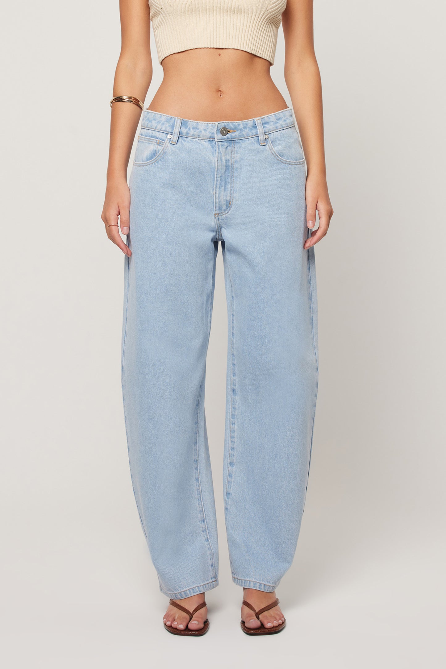 Barrel Jean Kendall - Light Vintage Blue