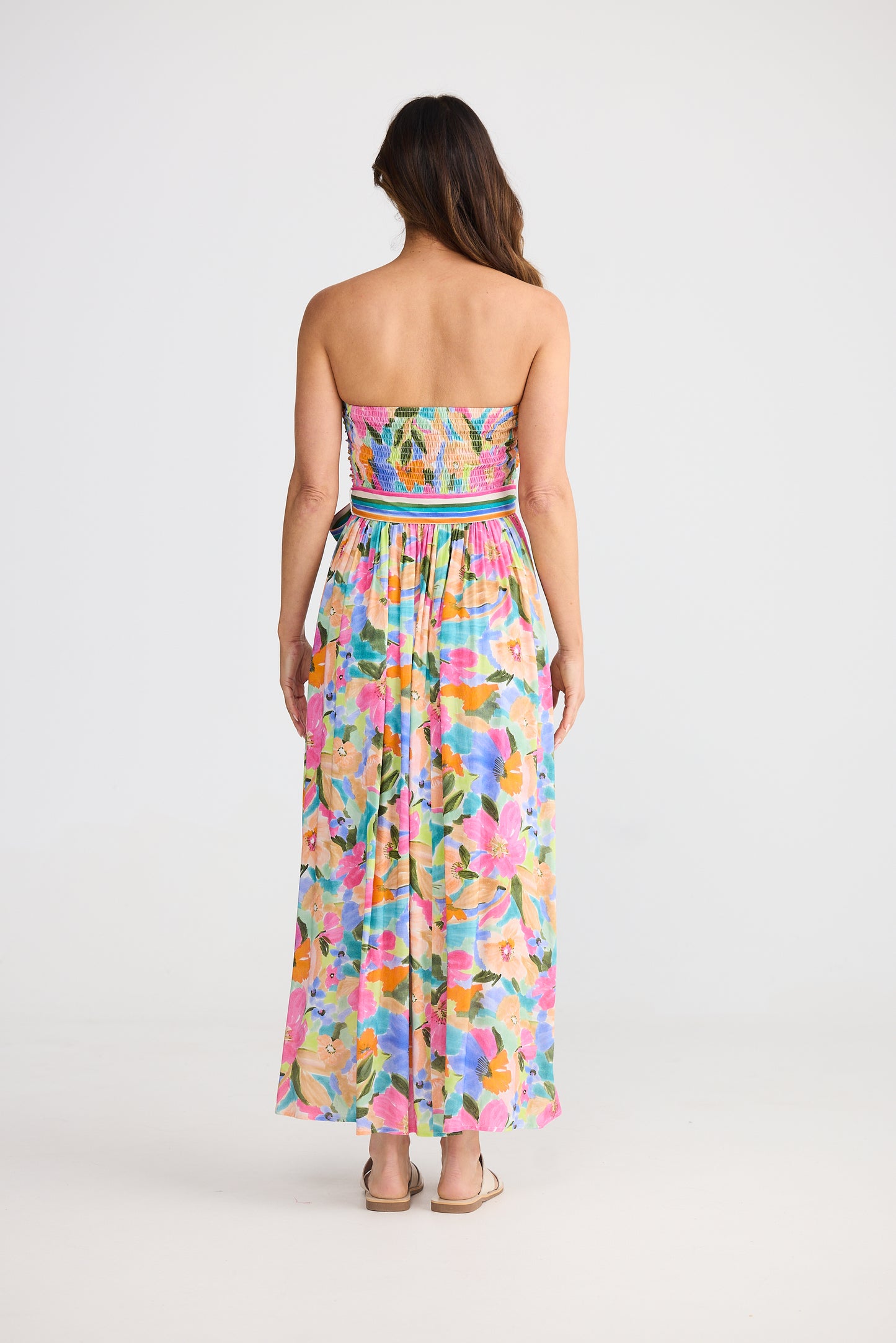 Avalon Dress - Electric Bloom