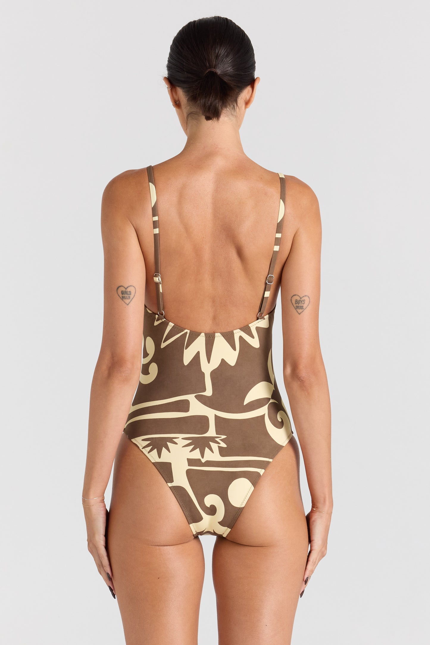 Beach Comber Singlet One piece - Banana