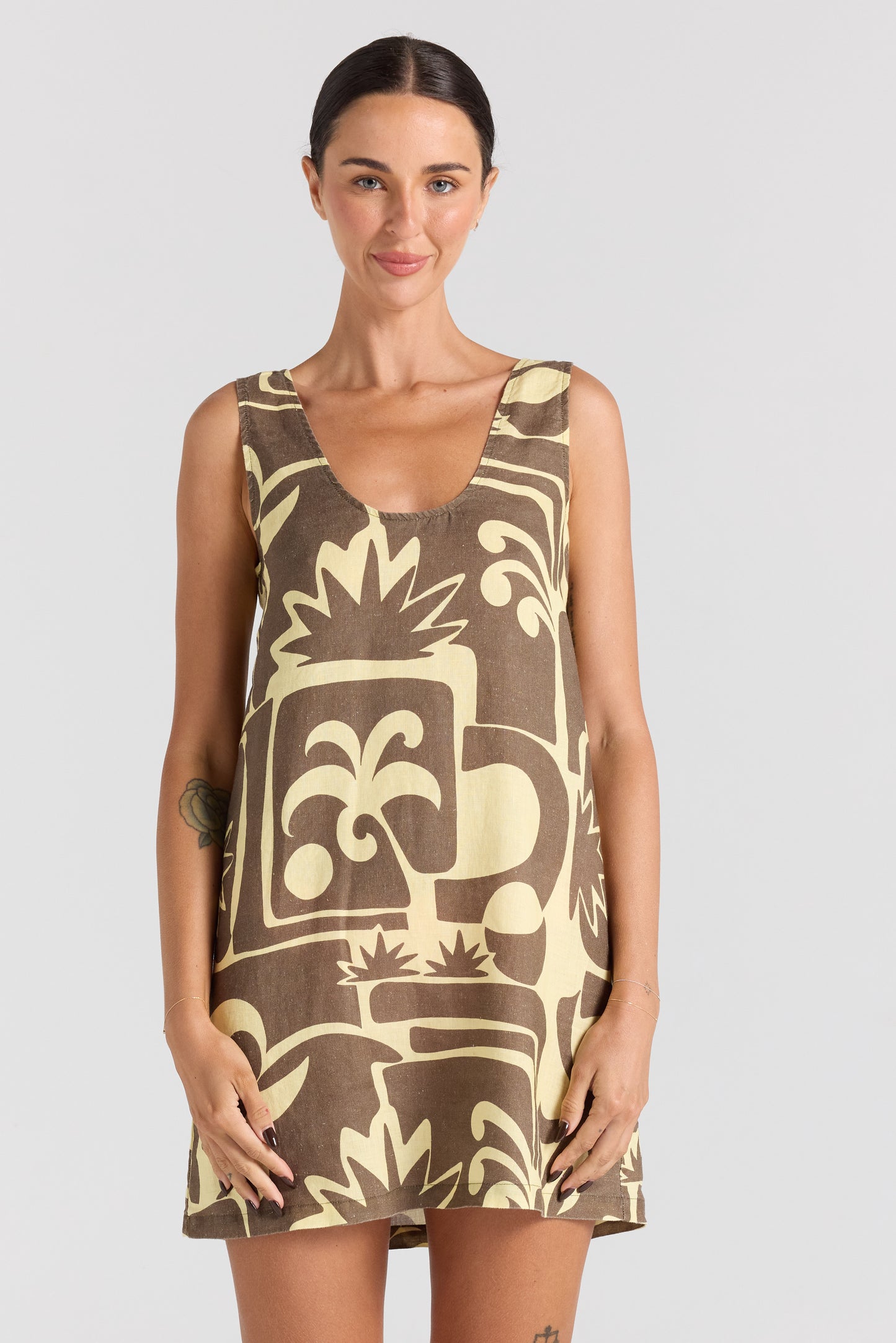 Beachcomber U Shift Dress - Banana