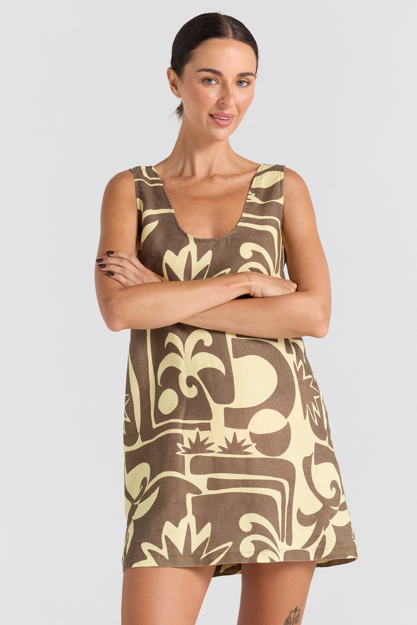 Beachcomber U Shift Dress - Banana