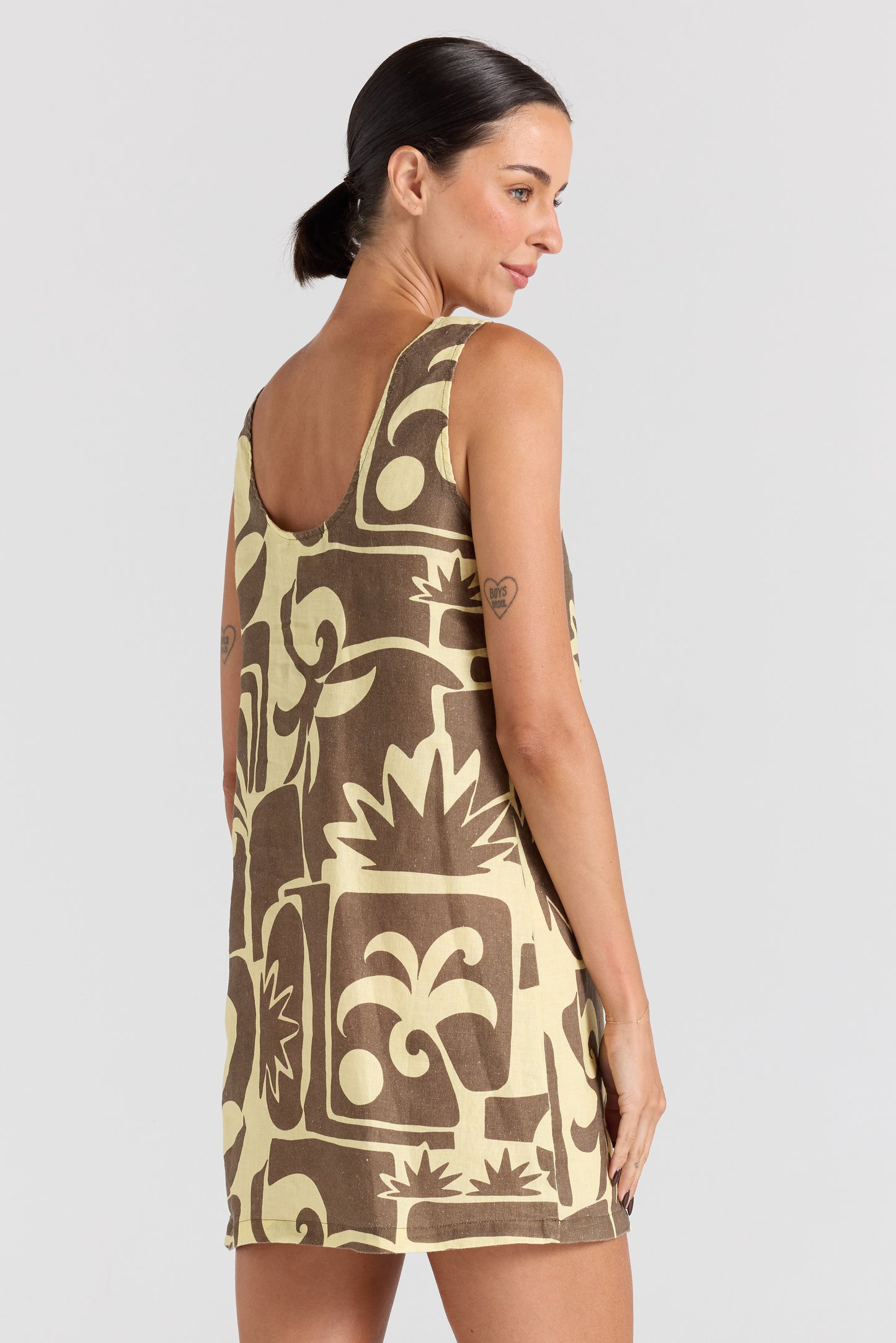 Beachcomber U Shift Dress - Banana