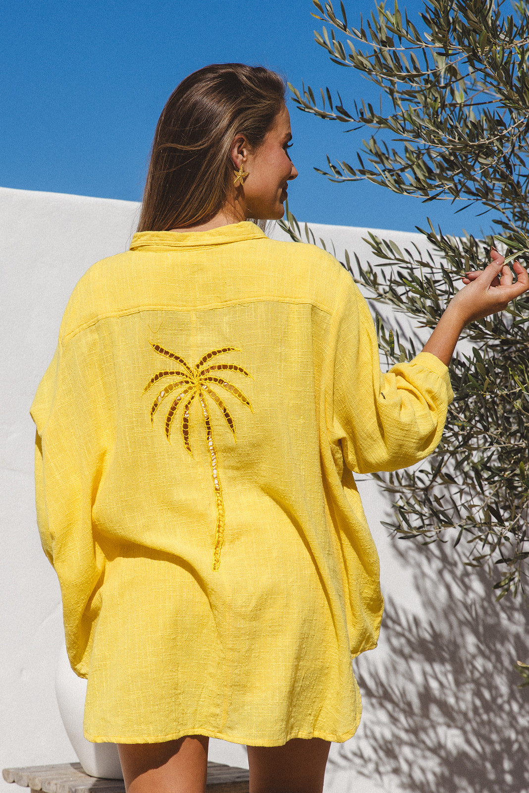 Palm Shirt - Sunshine