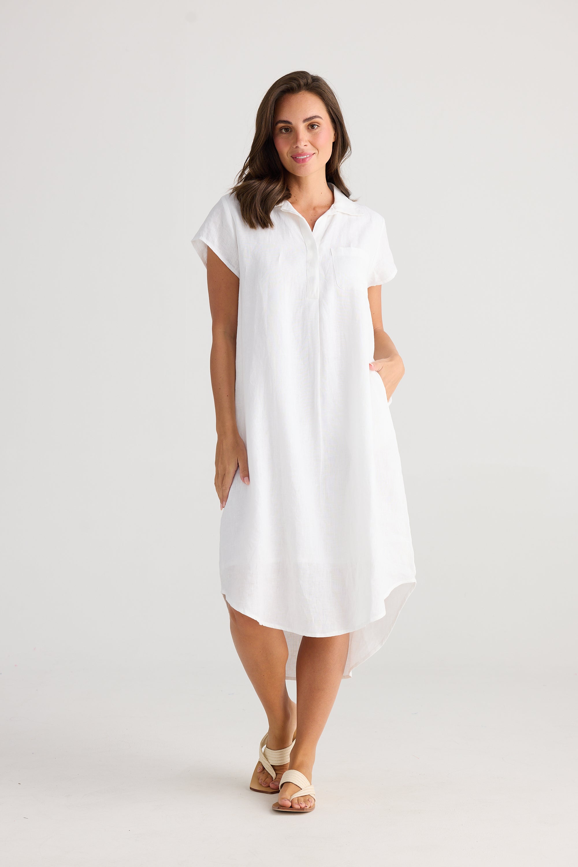 Holiday: Ahoy Tunic - White – Agnes Water Beach Boutique