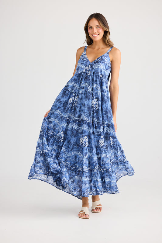 Evianna Dress - Ocean Clam