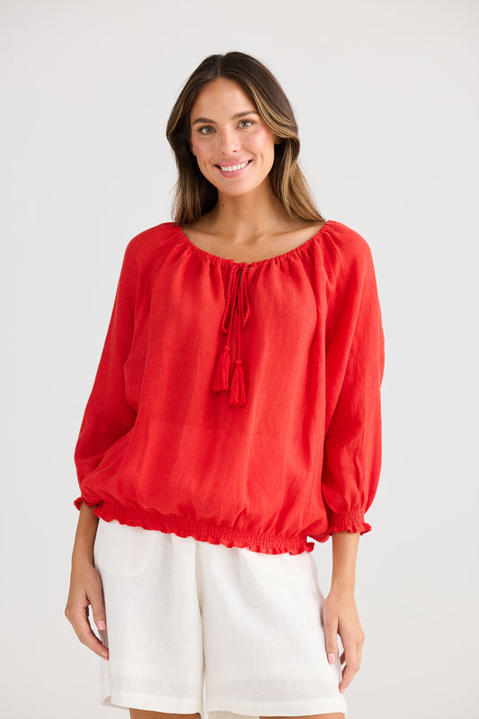 Seaside Top - Red