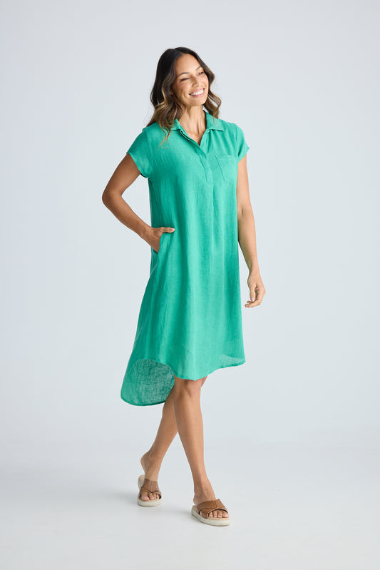 Ahoy Tunic - Jade Green