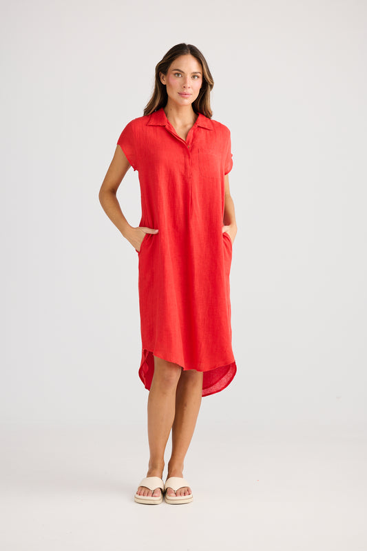 Ahoy Tunic - Red