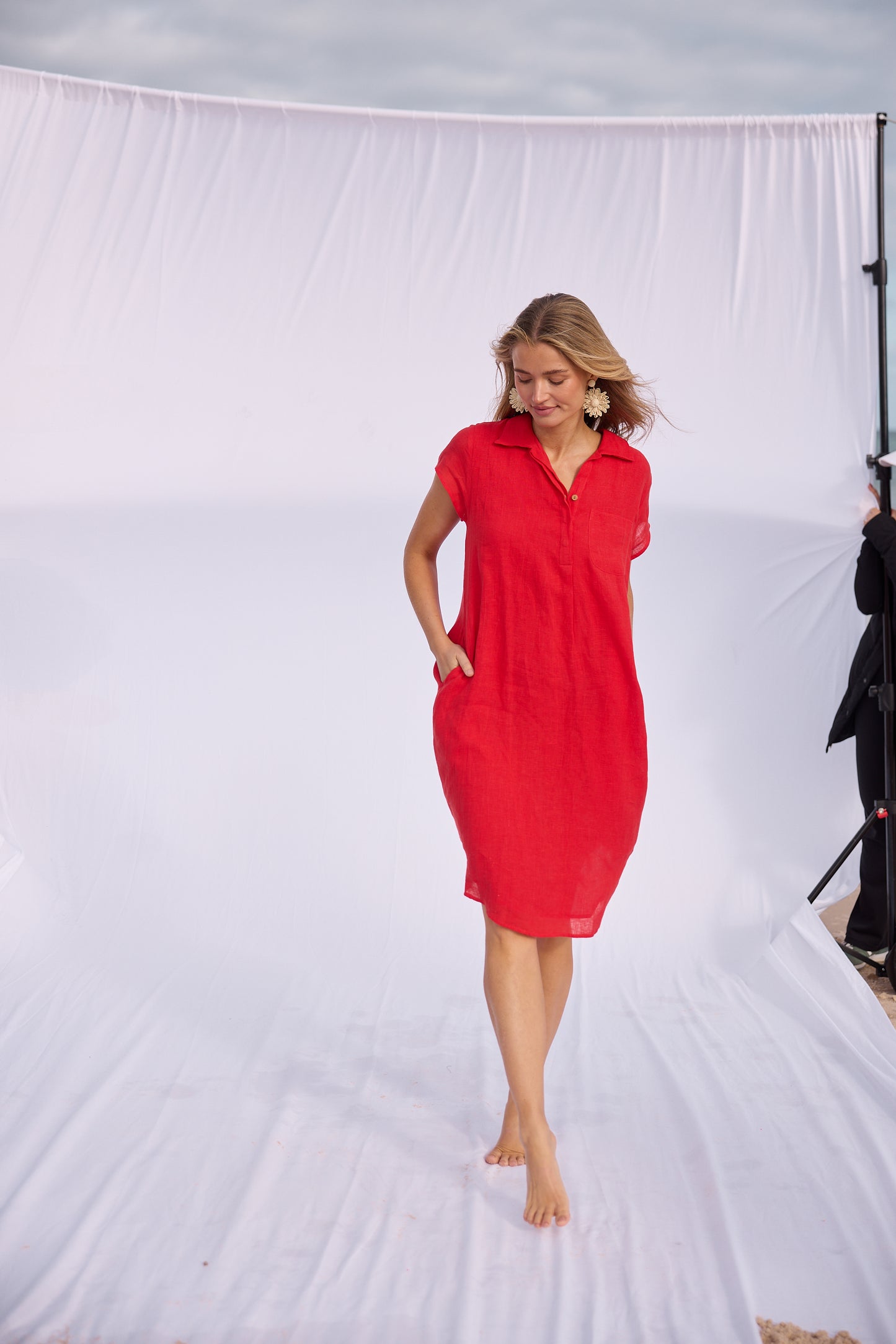 Ahoy Tunic - Red