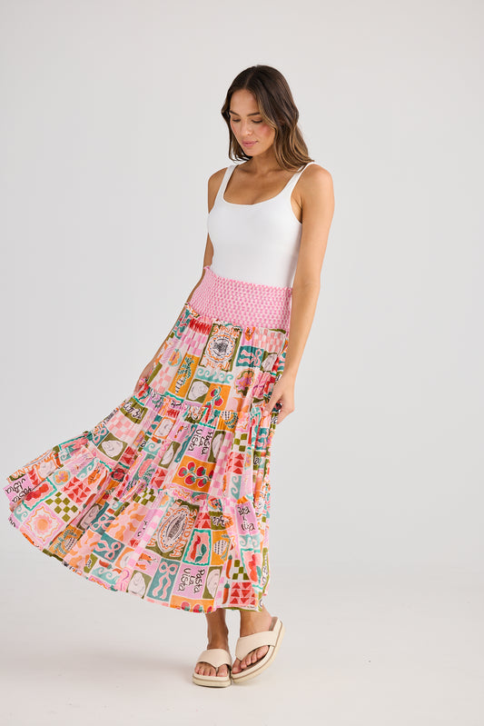 Pier Skirt - Sardinia Summer