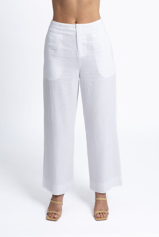 Fleetwood Linen - White