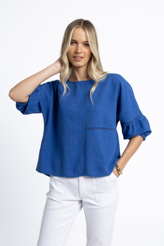 Milly Top - Royal Blue