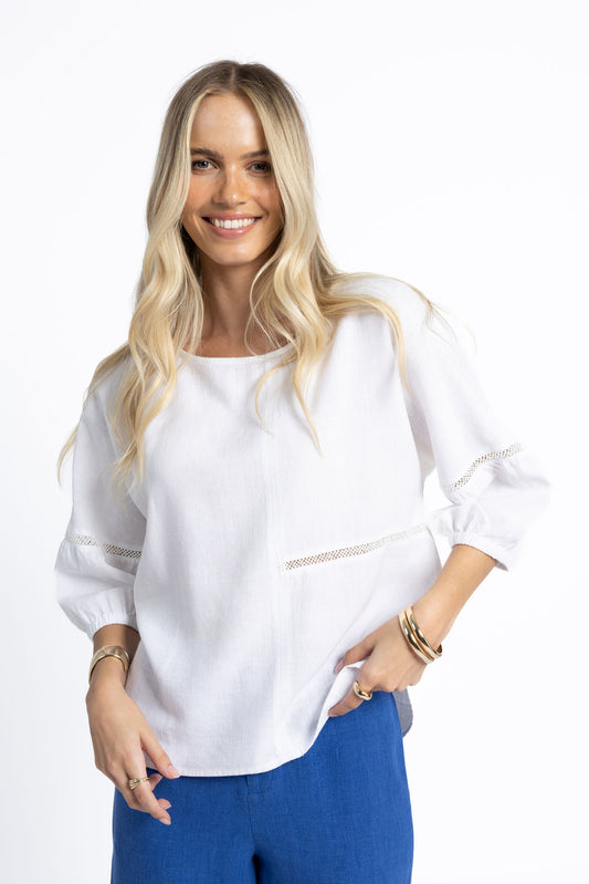 Milly Top - White