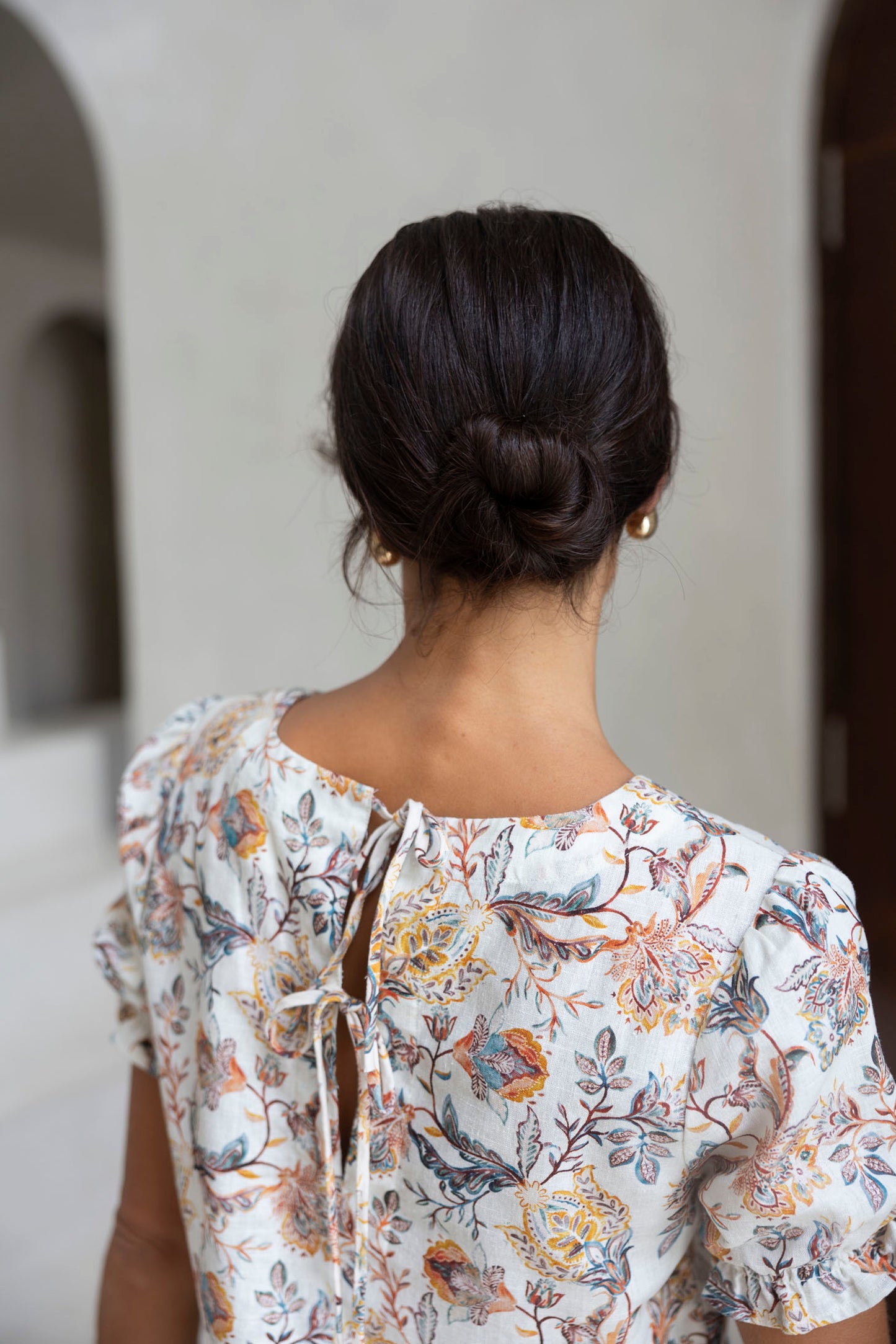Sana Lilly Dress - Kaffir Print