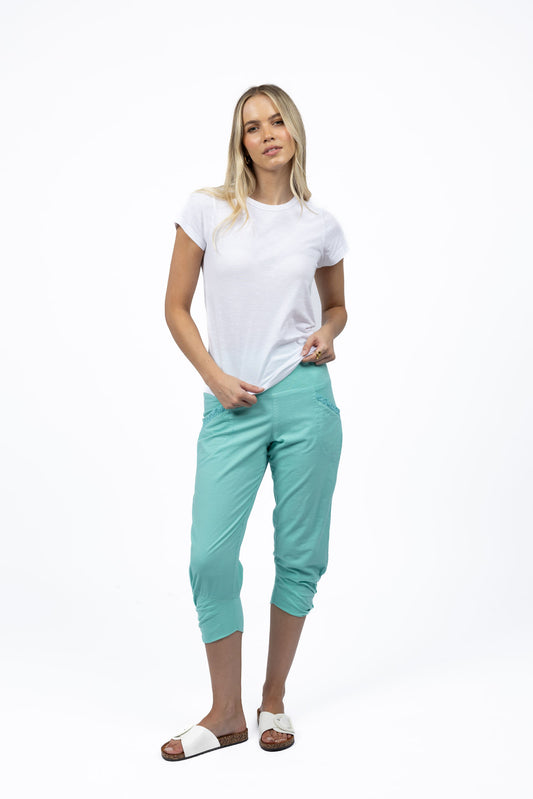 Castaway Pant - Lagoon Green