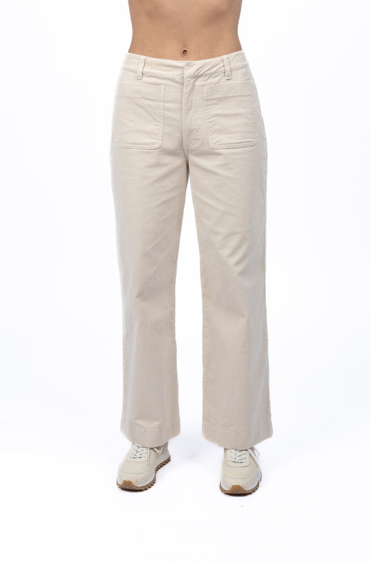 Suki Cord Pant - Vanilla