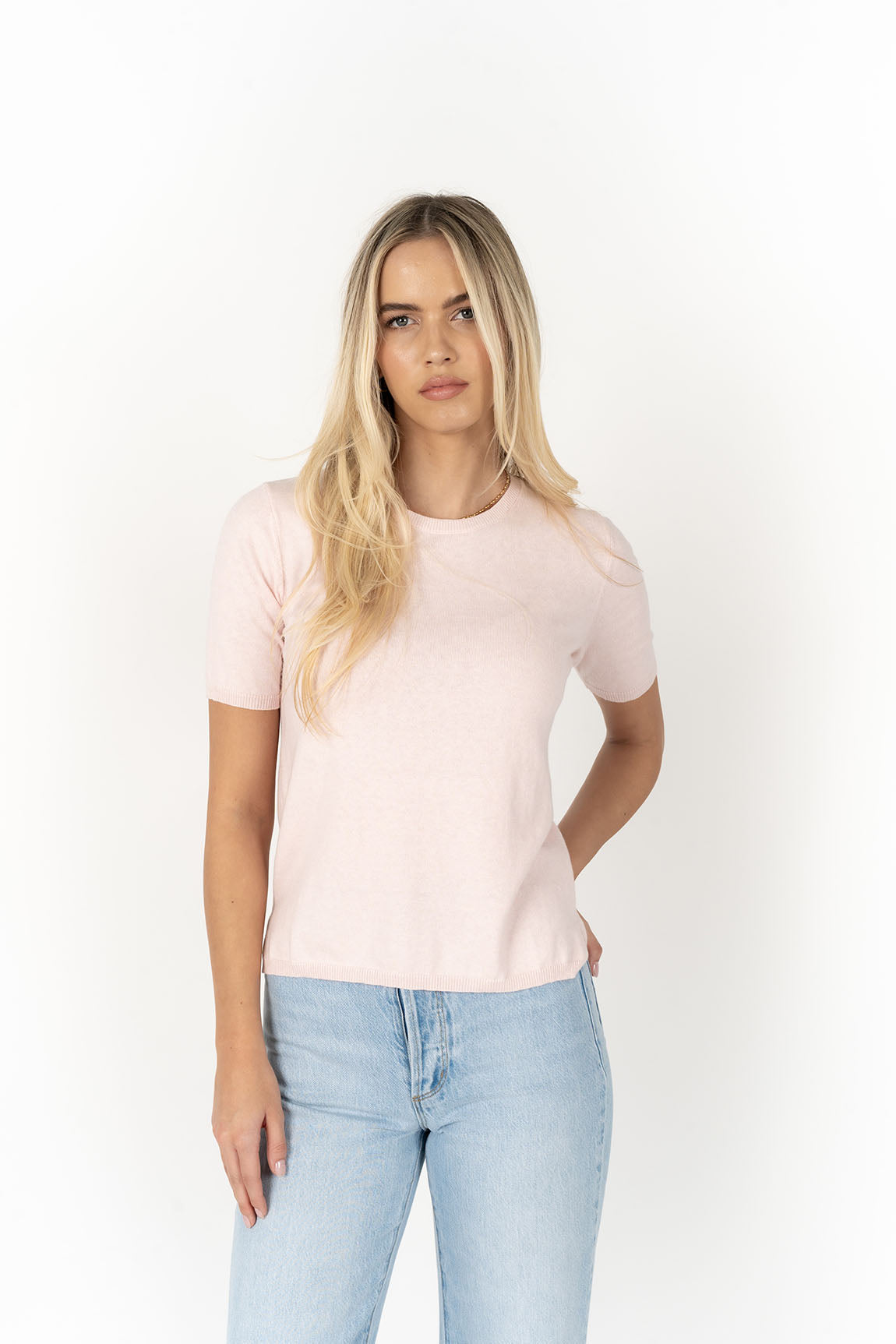 Kiki Tee - Soft Pink